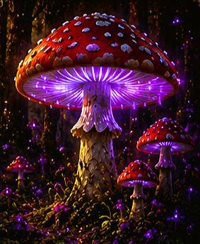 amanita muscaria cool light 283x344